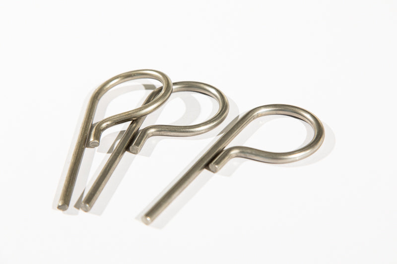 Vaste pitons P RVS lengte 118mm